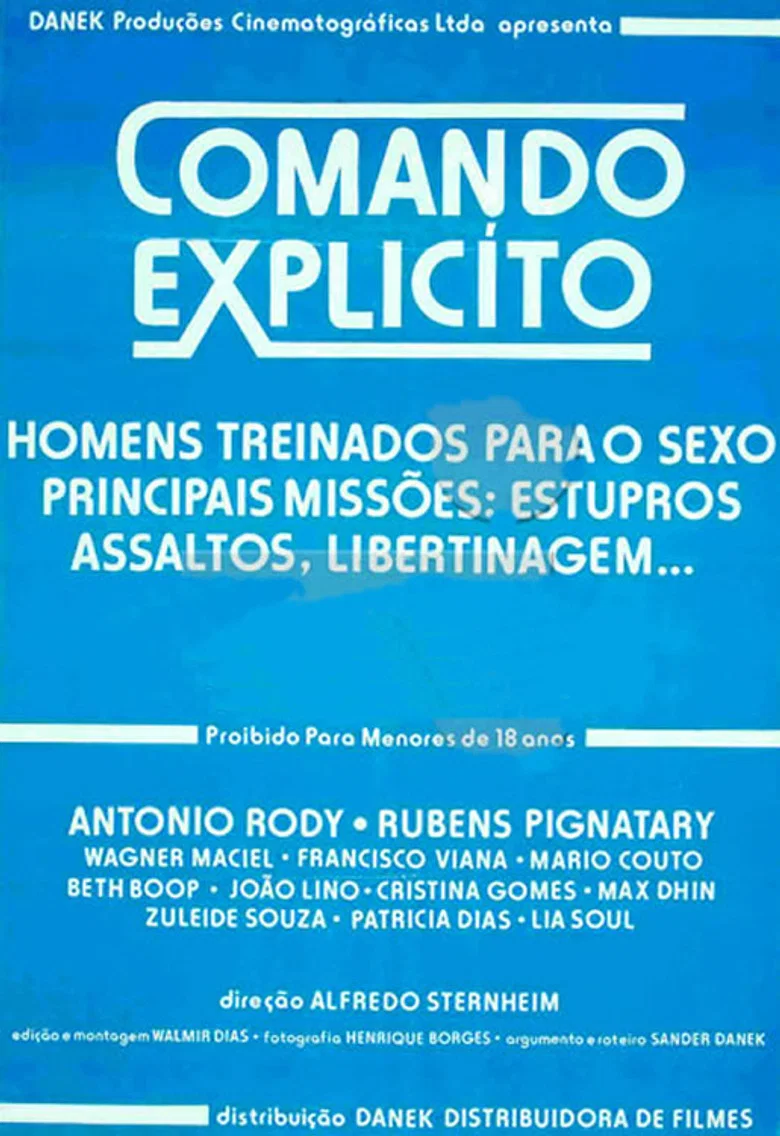 Comando Explícito poster background