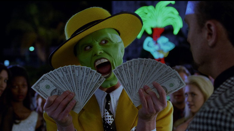 Stanley Ipkiss and Tina Carlyle share a quiet, romantic moment