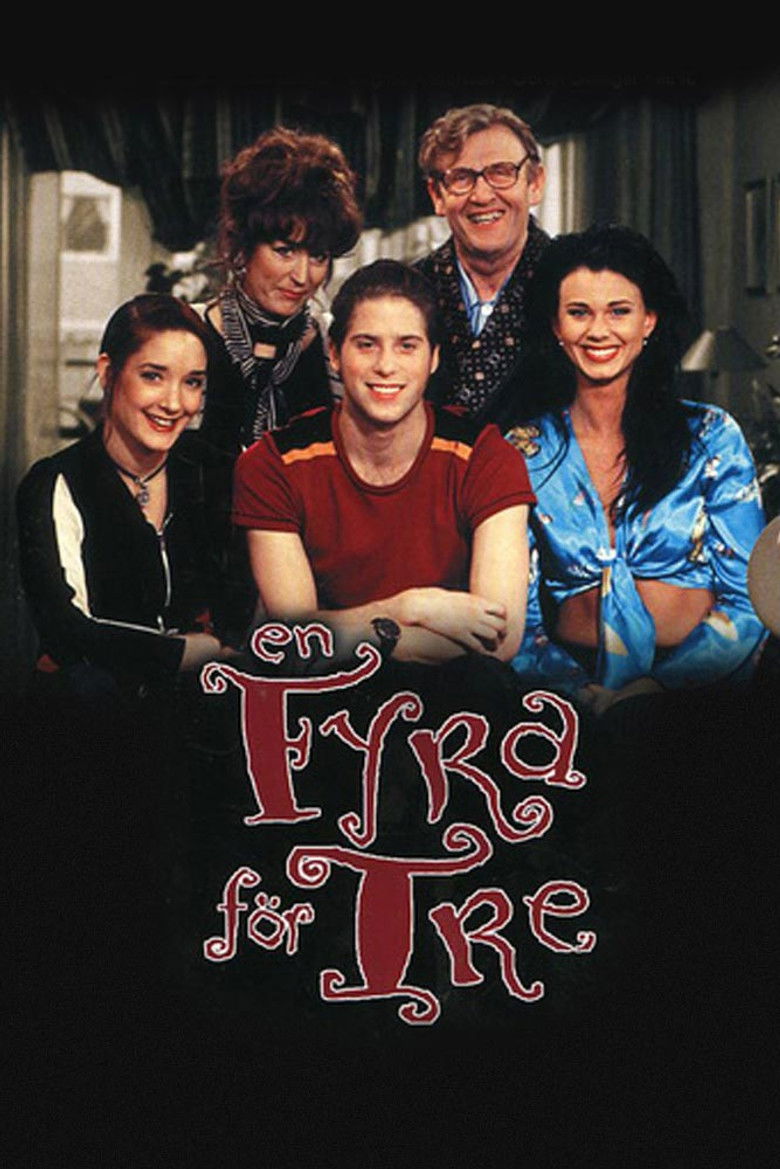 One four room flat for three poster background