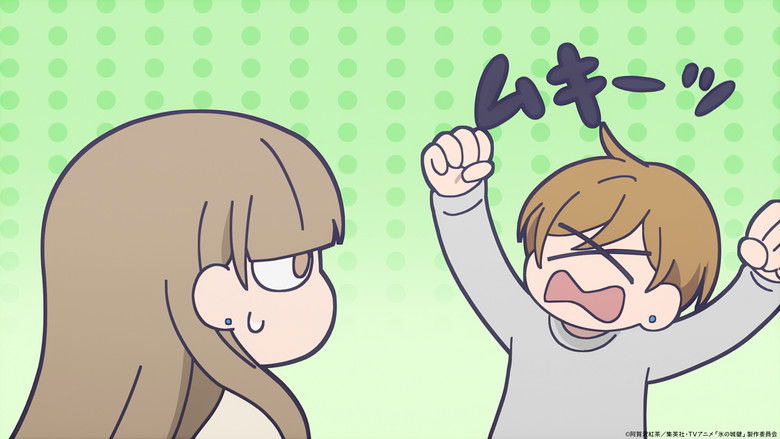 Koyuki sitting alone in the quiet classroom, the light highlighting her solitude