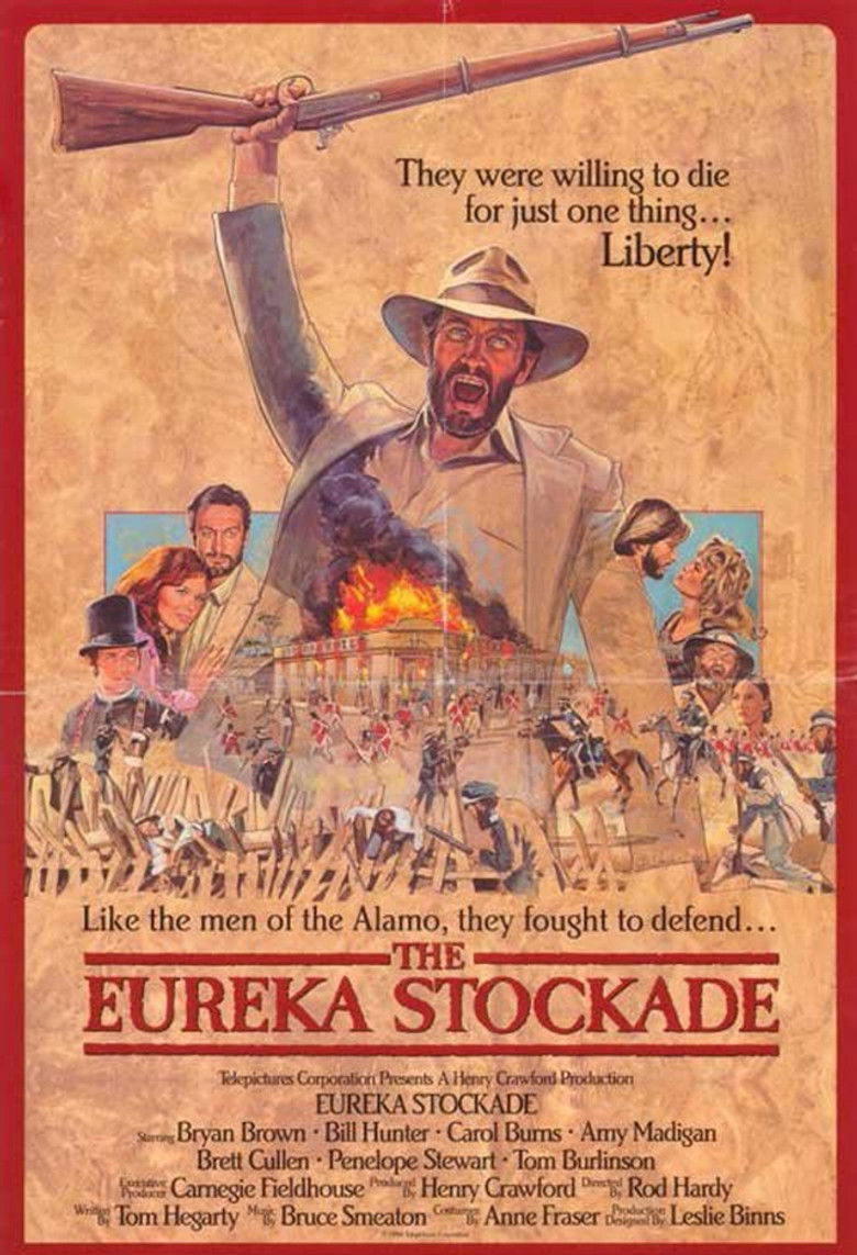 Eureka Stockade poster background