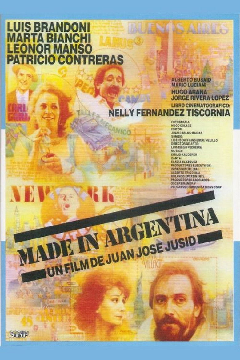 Made in Argentina poster background