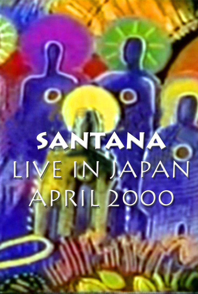 Santana - Live in Tokyo Supernatural Tour poster background