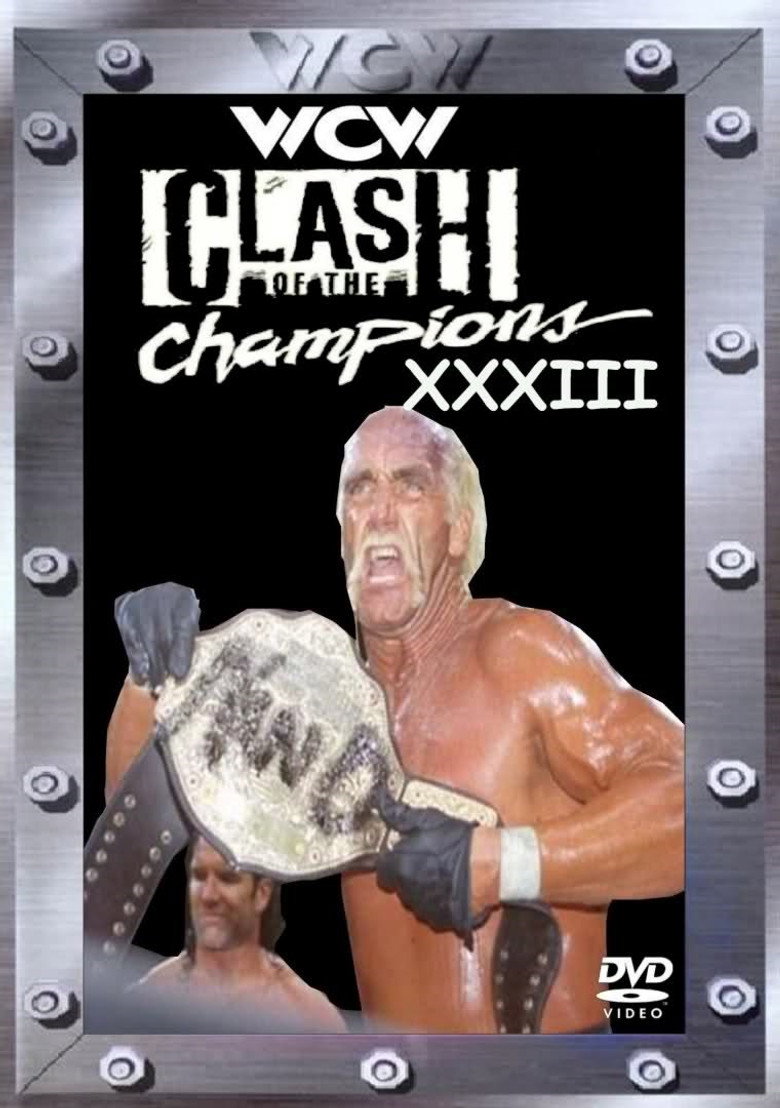 WCW Clash of The Champions XXXIII poster background