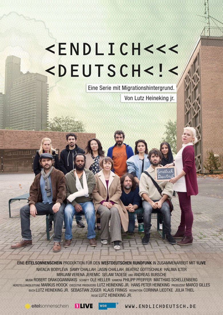 Endlich Deutsch! poster background