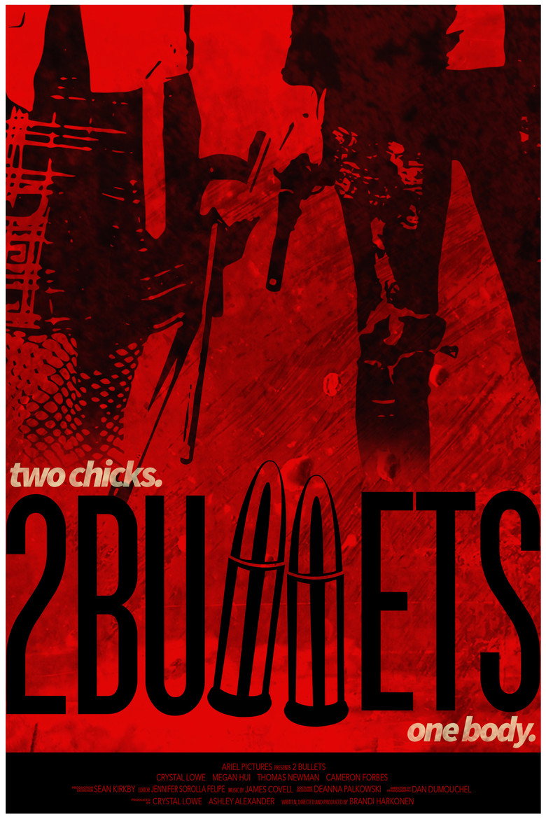 2 Bullets poster background