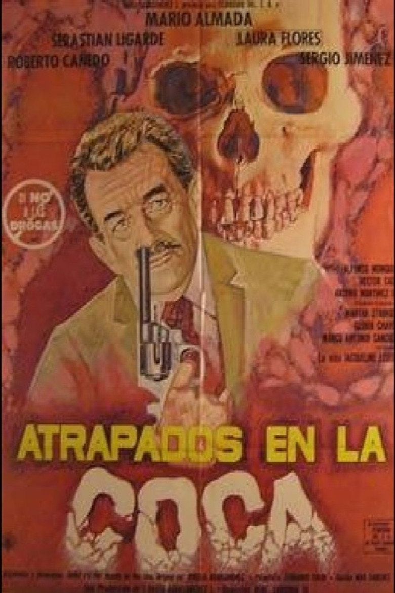 Atrapados en la coca poster background