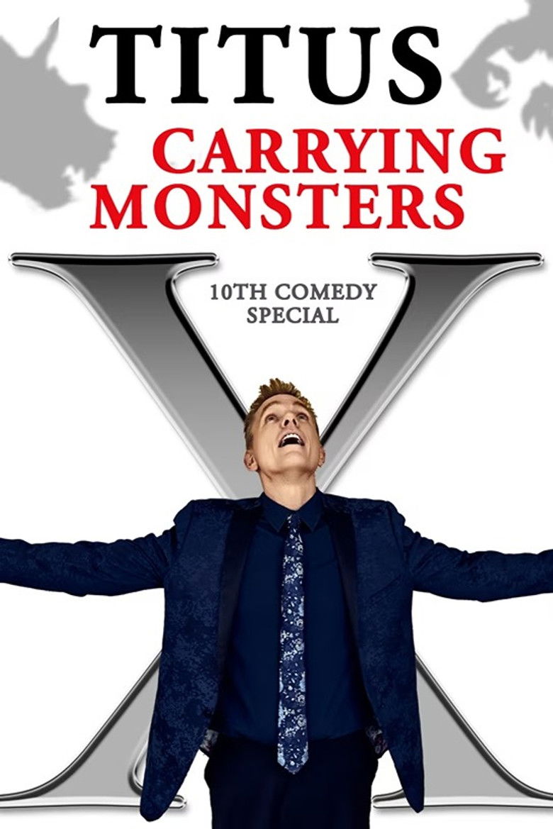 Christopher Titus: Carrying Monsters poster background