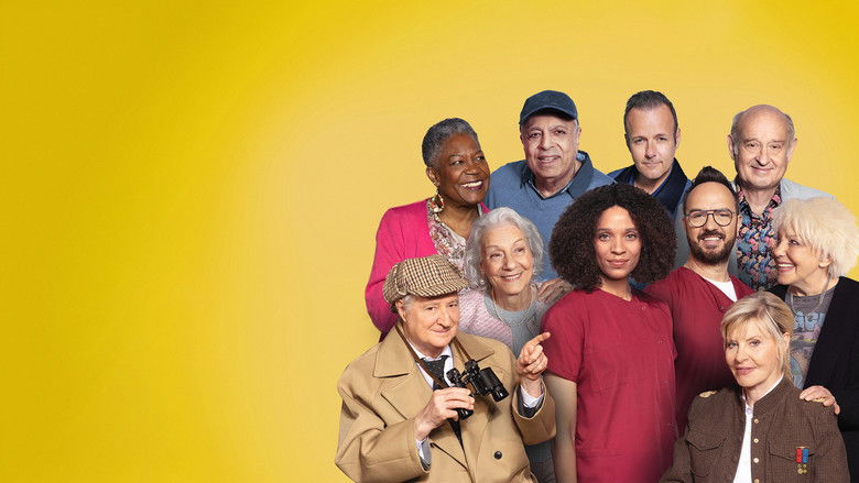 The residents of the Lino Vartan retirement home in the common area