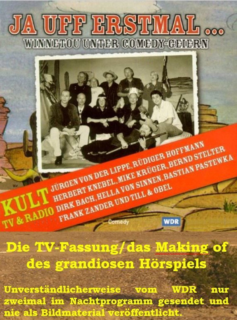 Ja uff erstmal! Winnetou unter Comedy-Geiern poster background