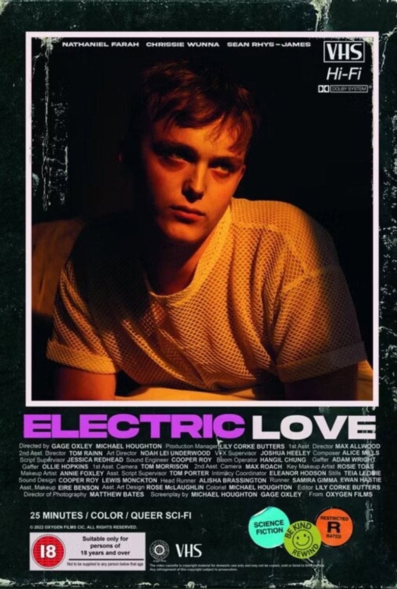 Electric Love poster background