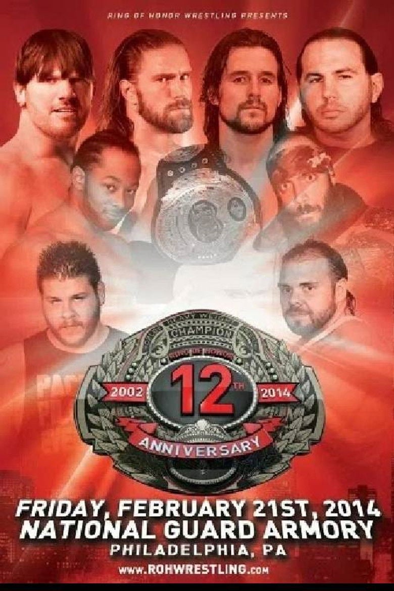 ROH: 12th Anniversary poster background