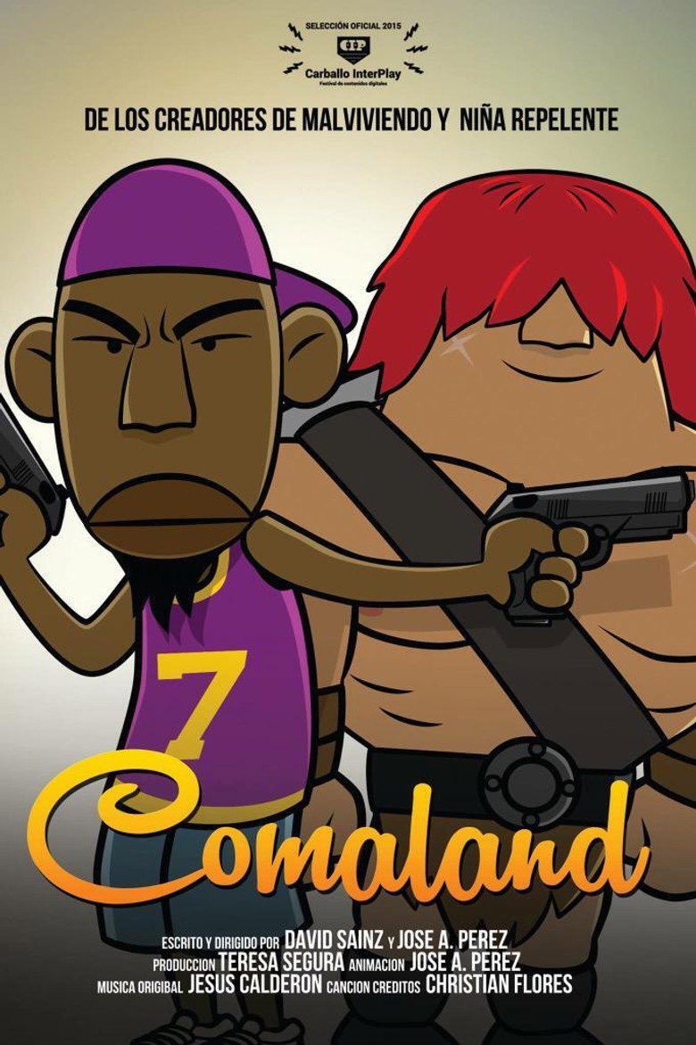Comaland poster background