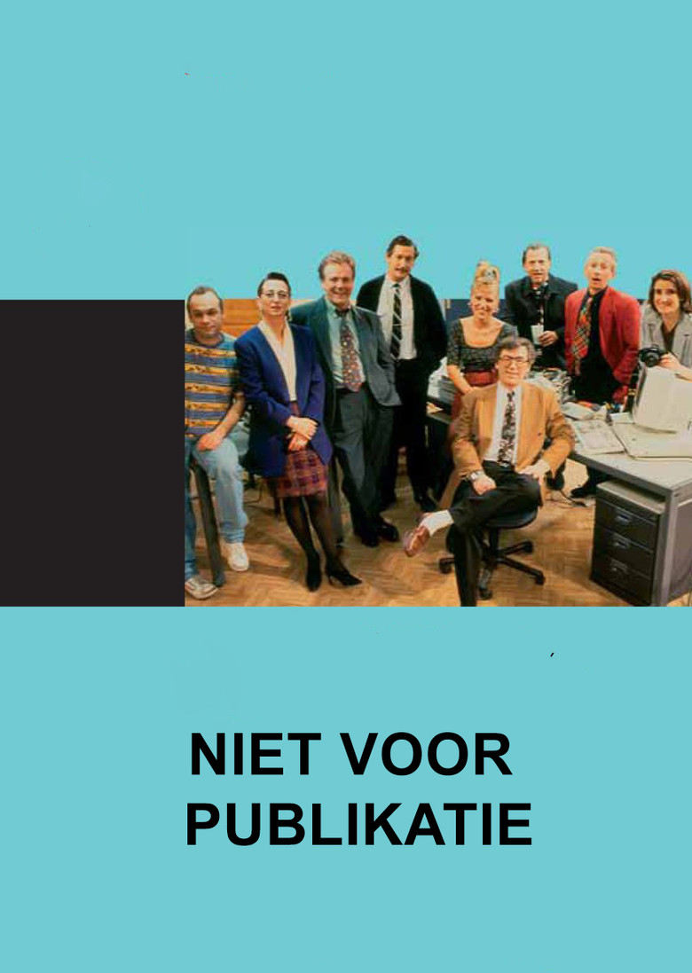 Niet voor publikatie poster background