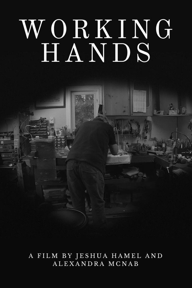 Working Hands poster background