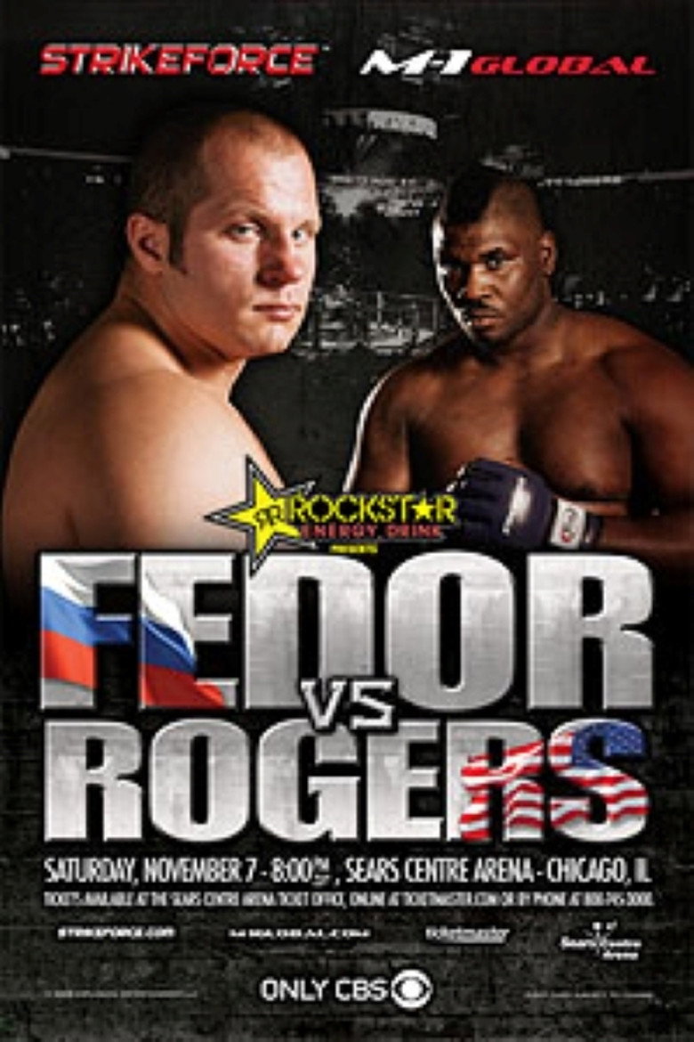 Strikeforce: Fedor vs. Rogers poster background