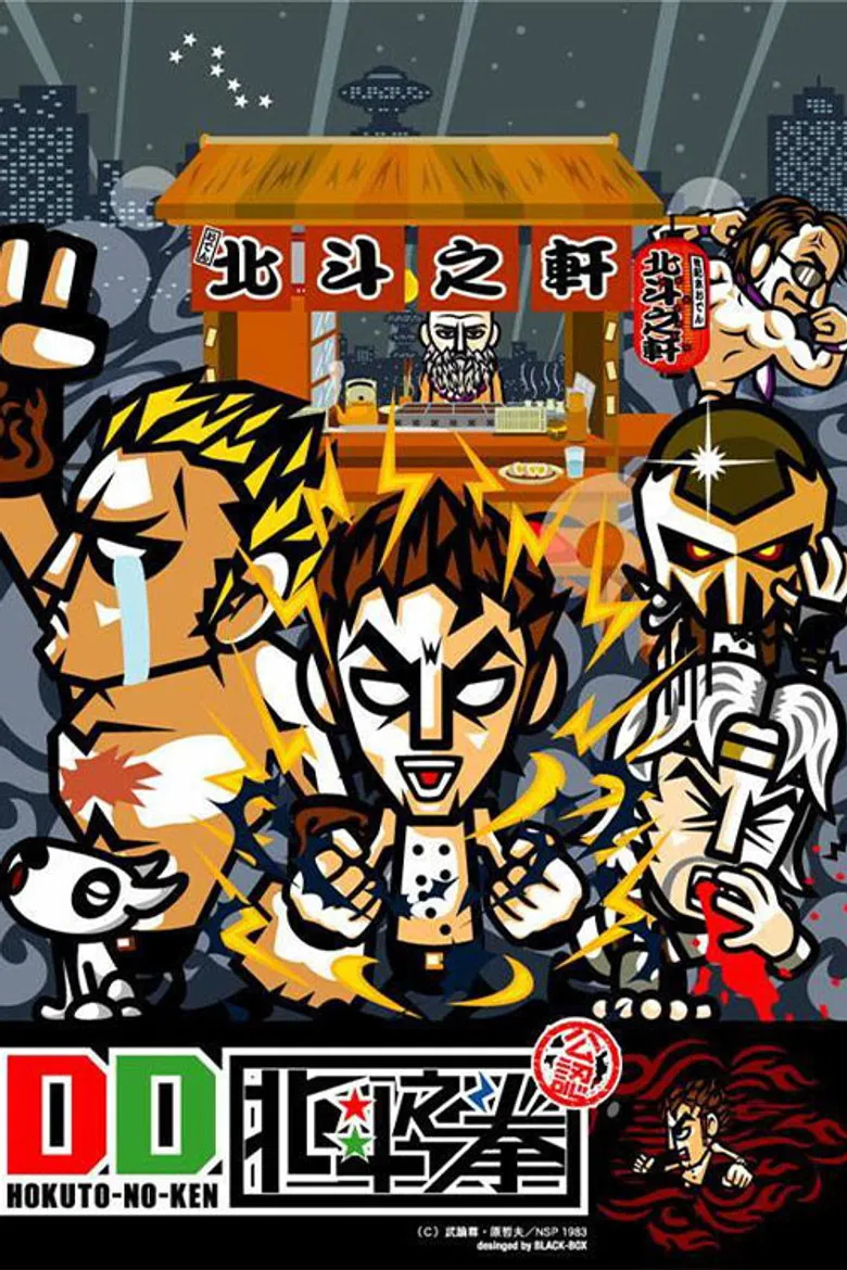 DD Fist of the North Star poster background