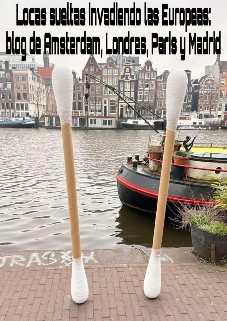 Crazy women on the loose invading the Europes: a blog from Amsterdam, London, Paris and Madrid poster background