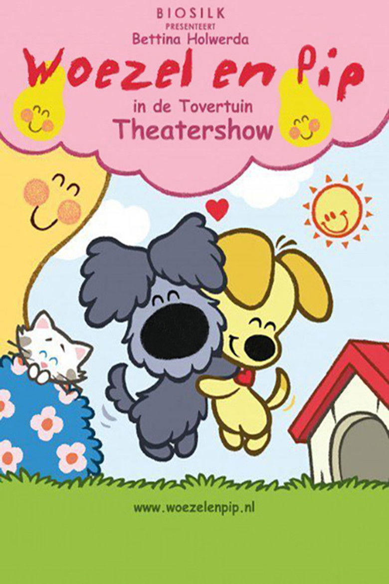 Woezel and Pip at the Magical garden poster background