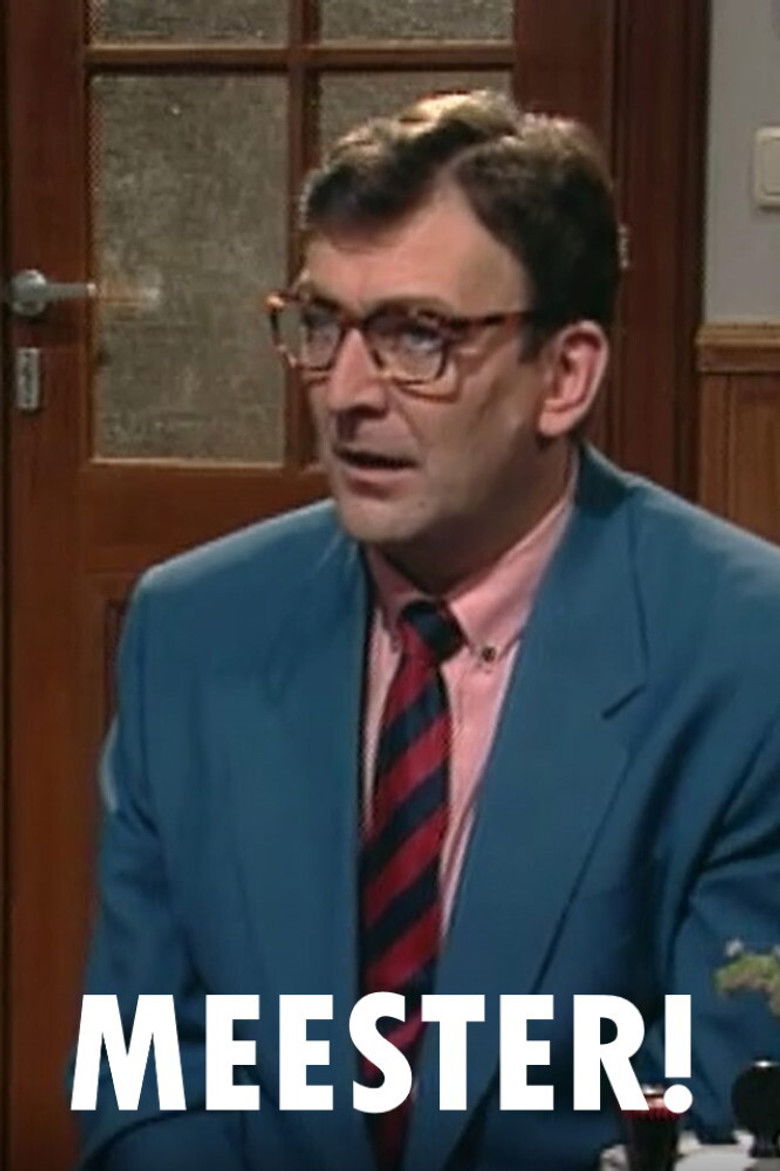 Meester! poster background