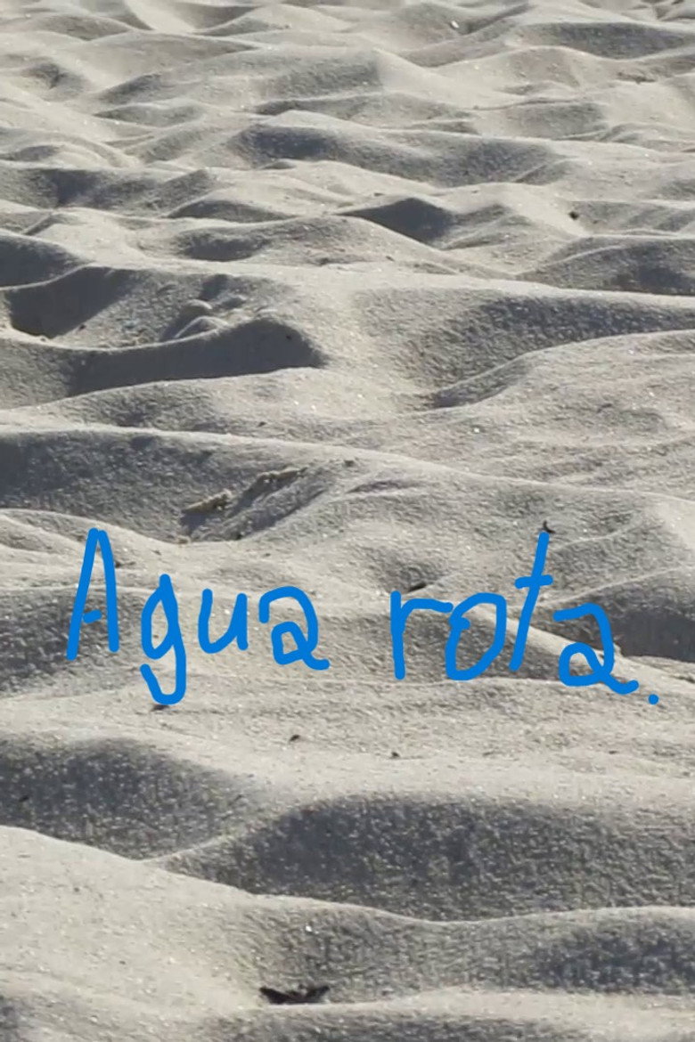 Agua rota poster background