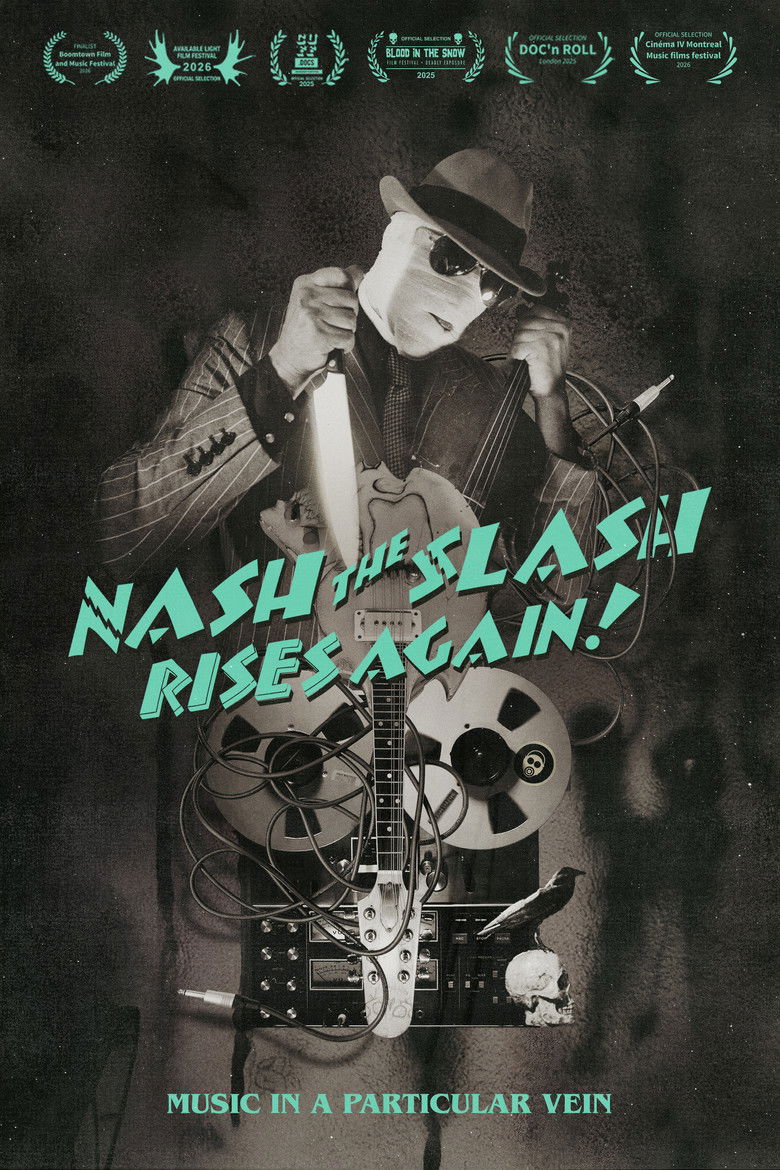 Nash the Slash Rises Again! poster background