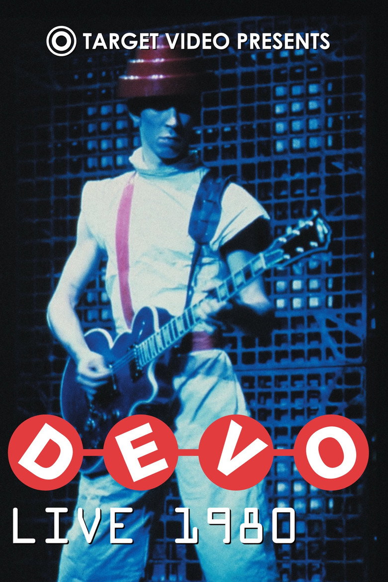 DEVO | Live 1980 poster background