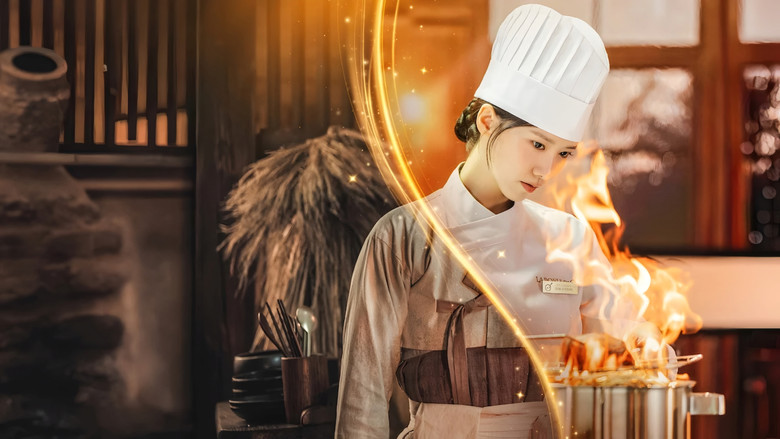 A lush Joseon banquet setting