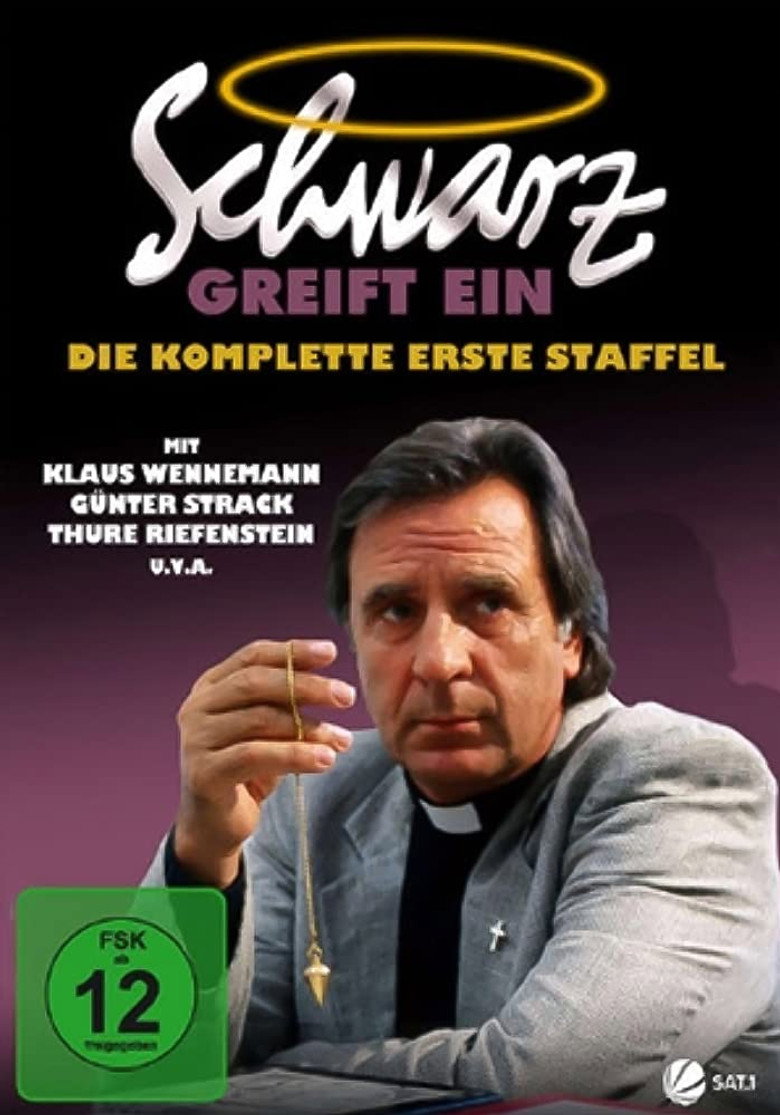 Schwarz greift ein poster background