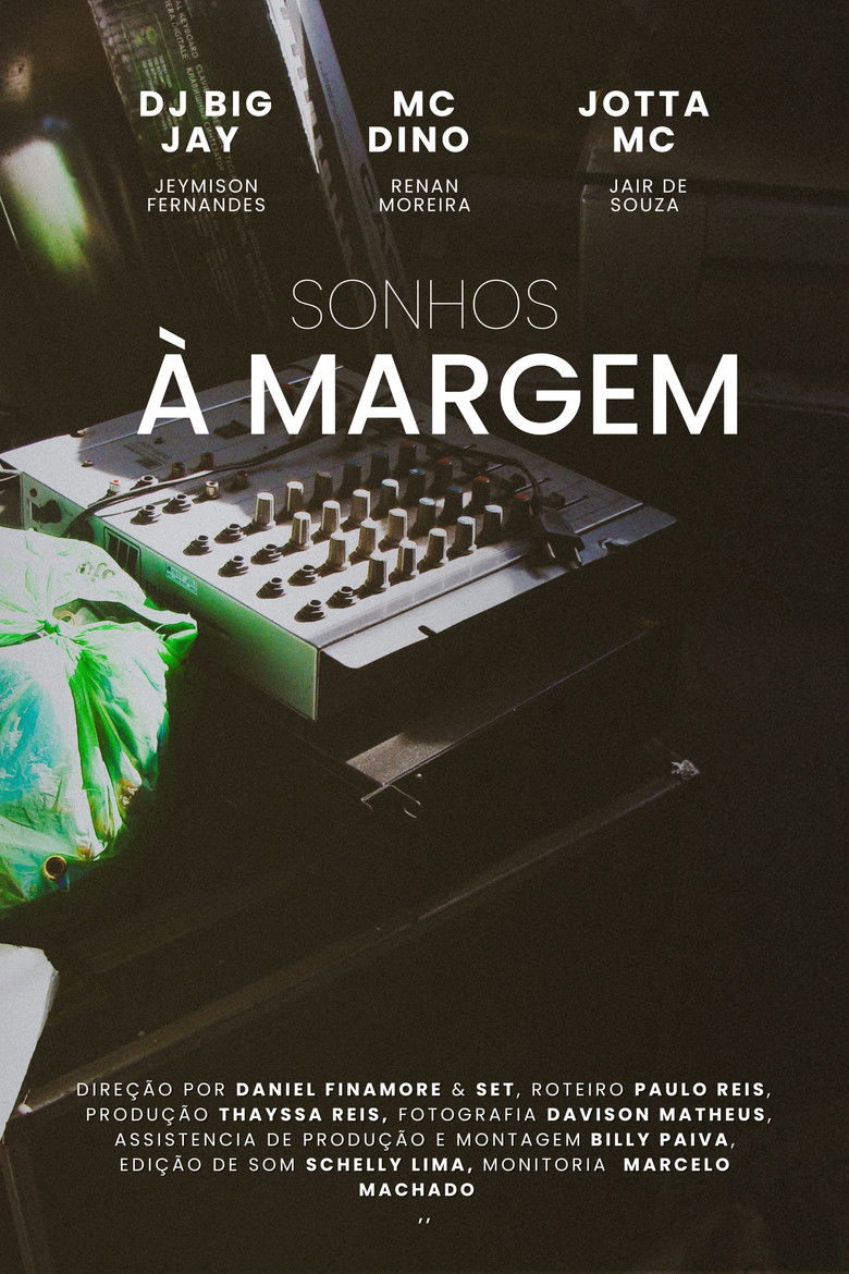 Sonhos À Margem poster background