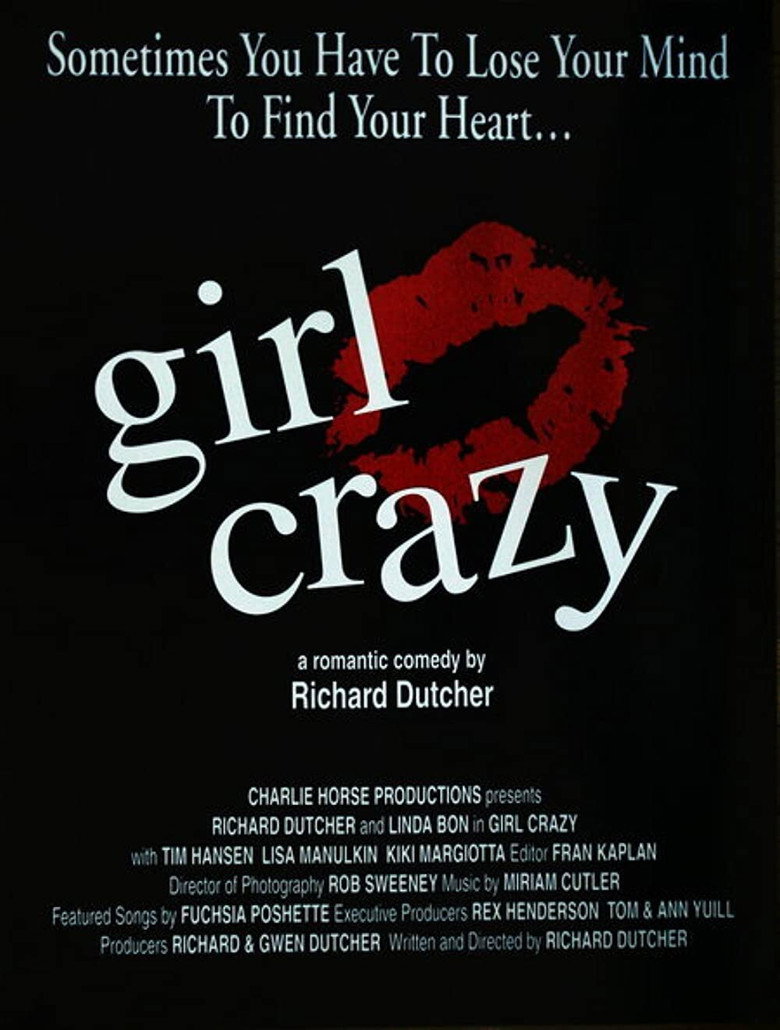 Girl Crazy poster background
