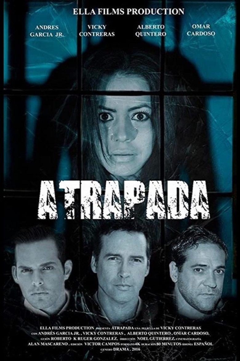 Atrapada poster background
