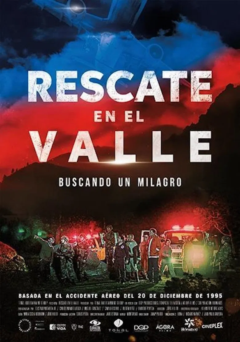 Rescate en el valle poster background