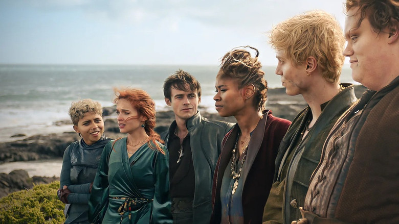 A dark fantasy environment