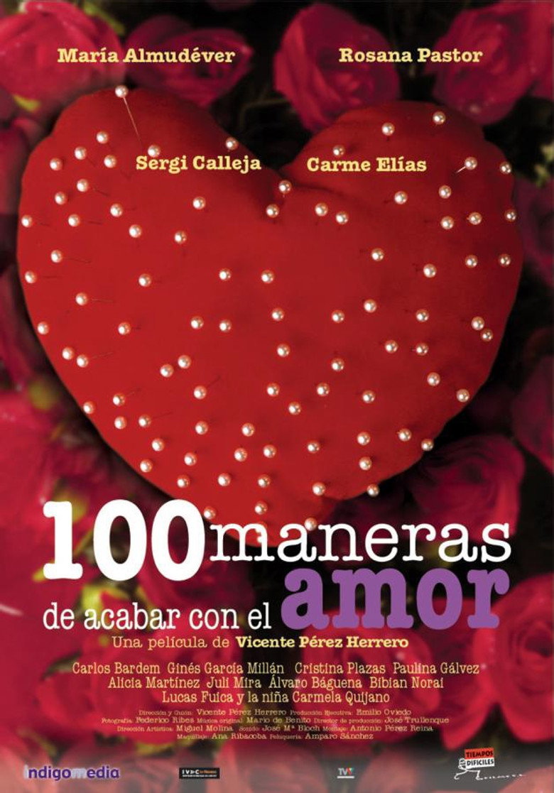 100 maneras de acabar con el amor poster background