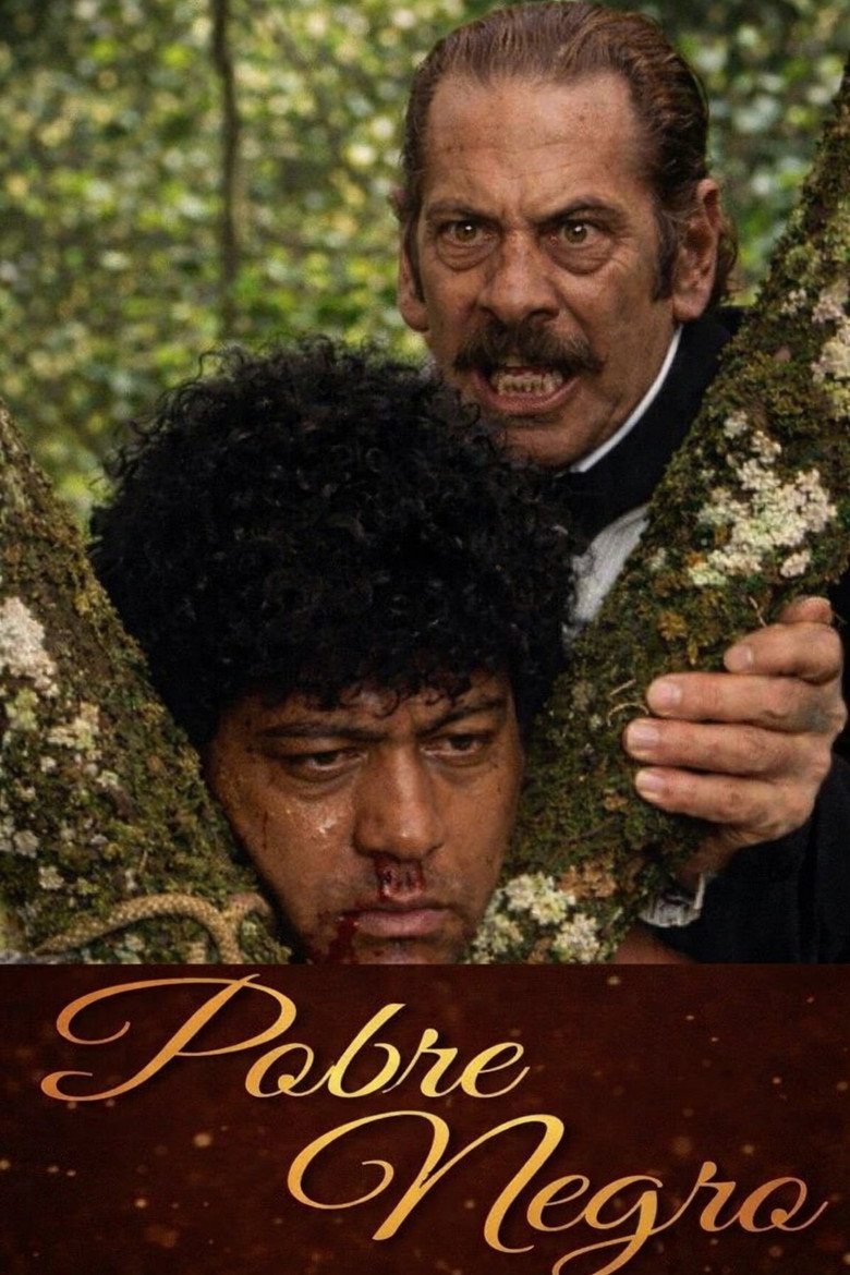 Pobre negro poster background