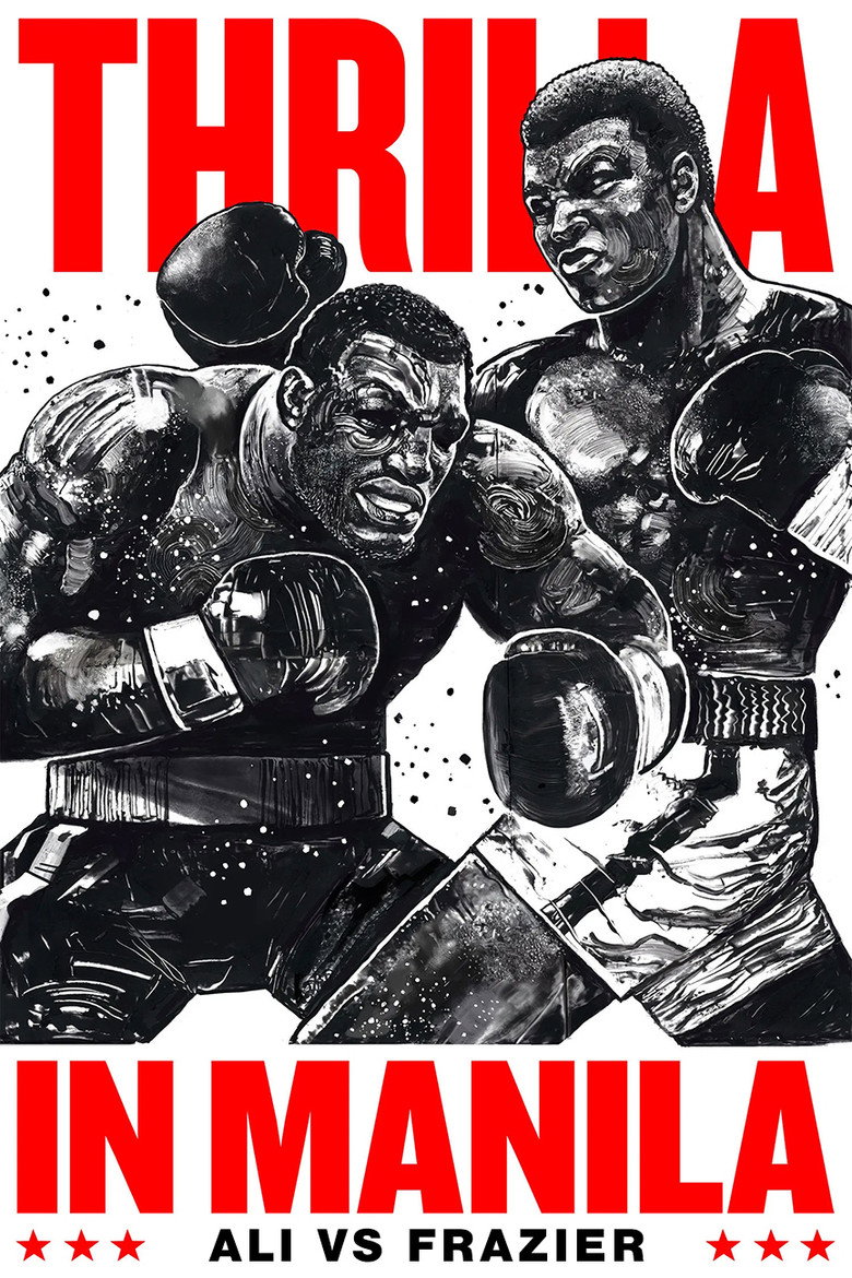 Thrilla in Manila poster background
