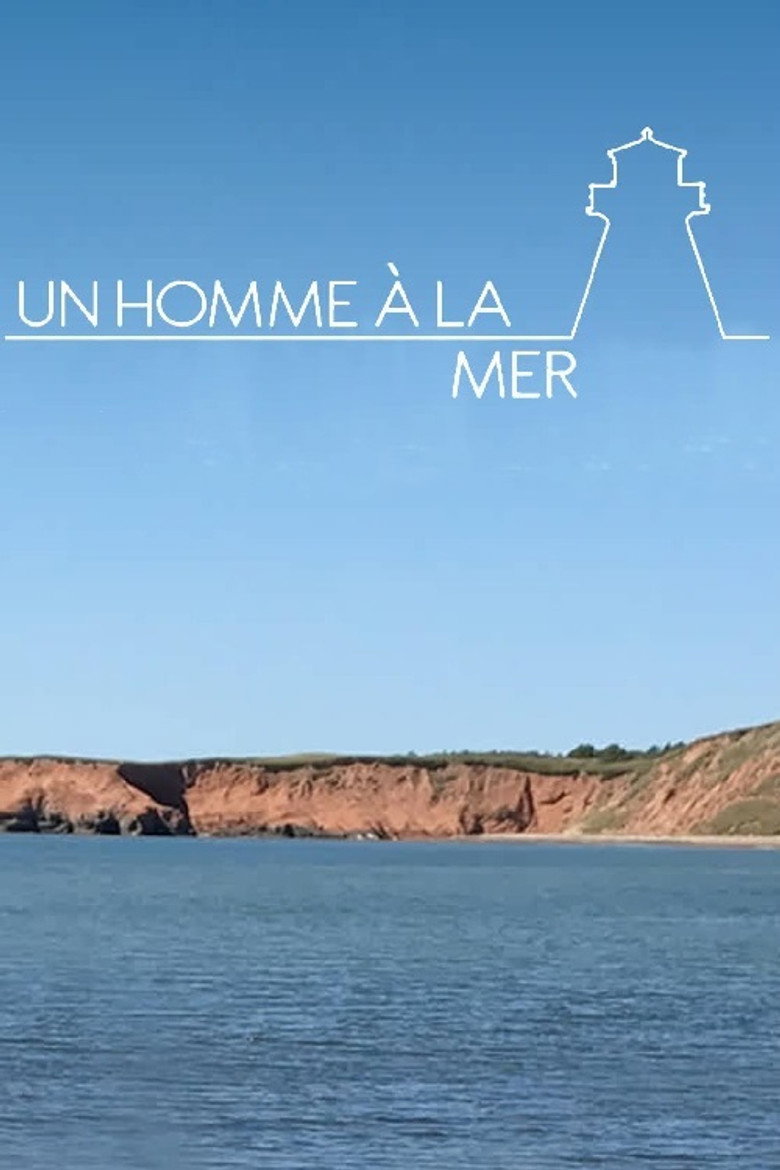 Un homme à la mer poster background