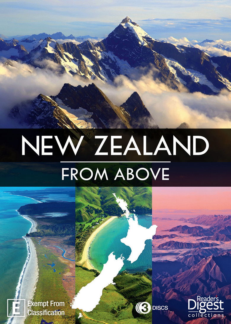 New Zealand from Above poster background