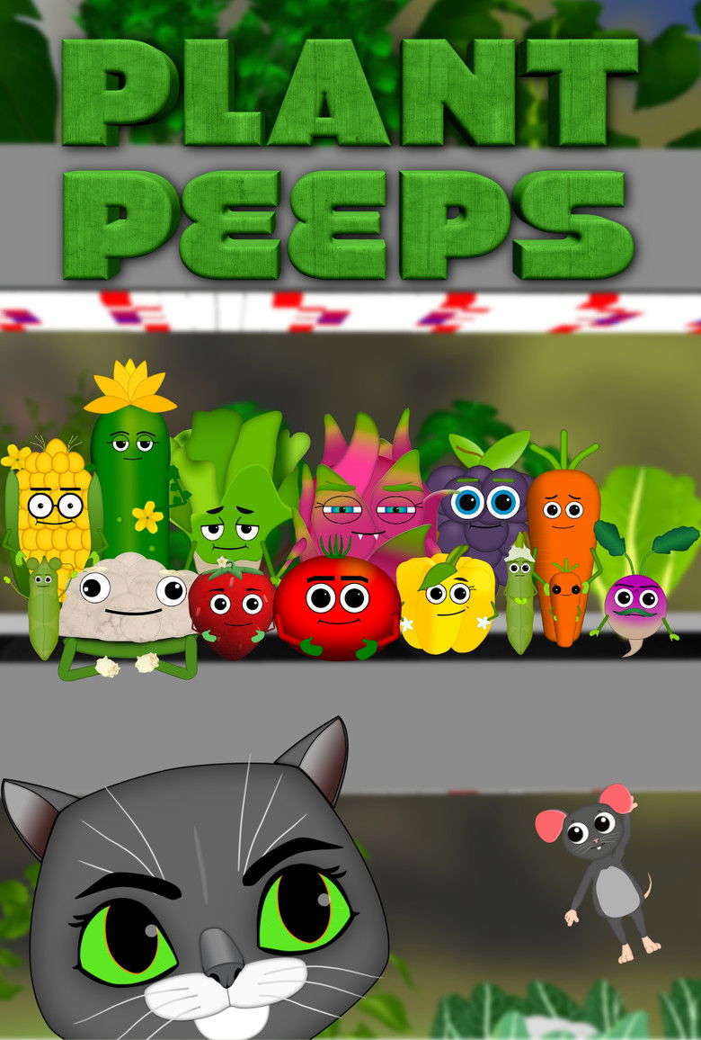 Plant Peeps poster background