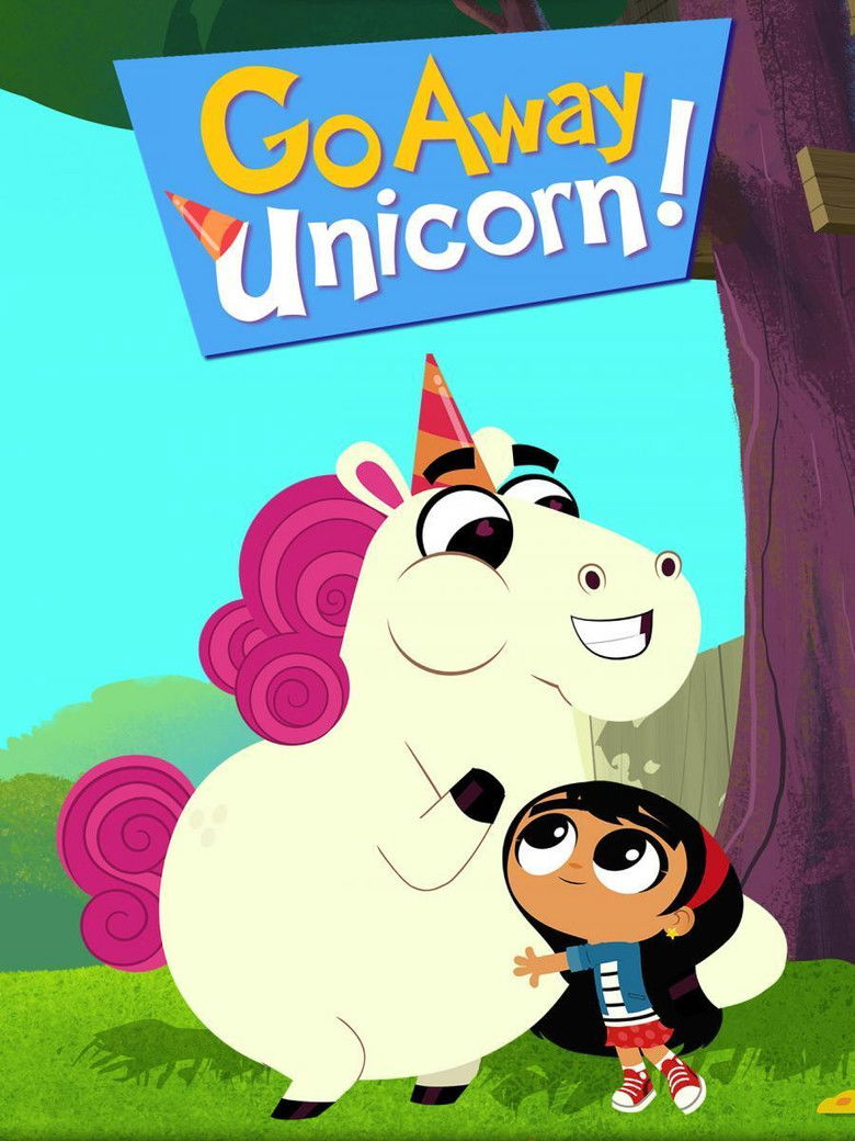 Go Away, Unicorn! poster background