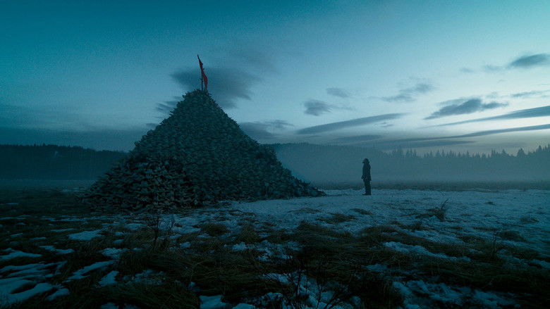 Glass surviving in the winter wilderness