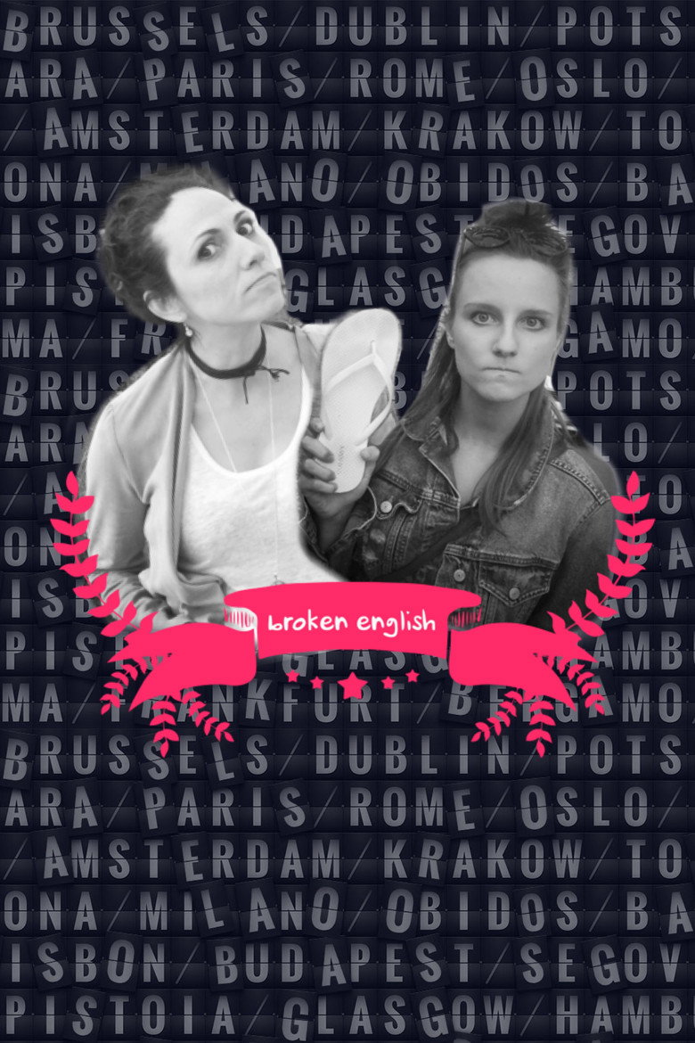 Broken English poster background