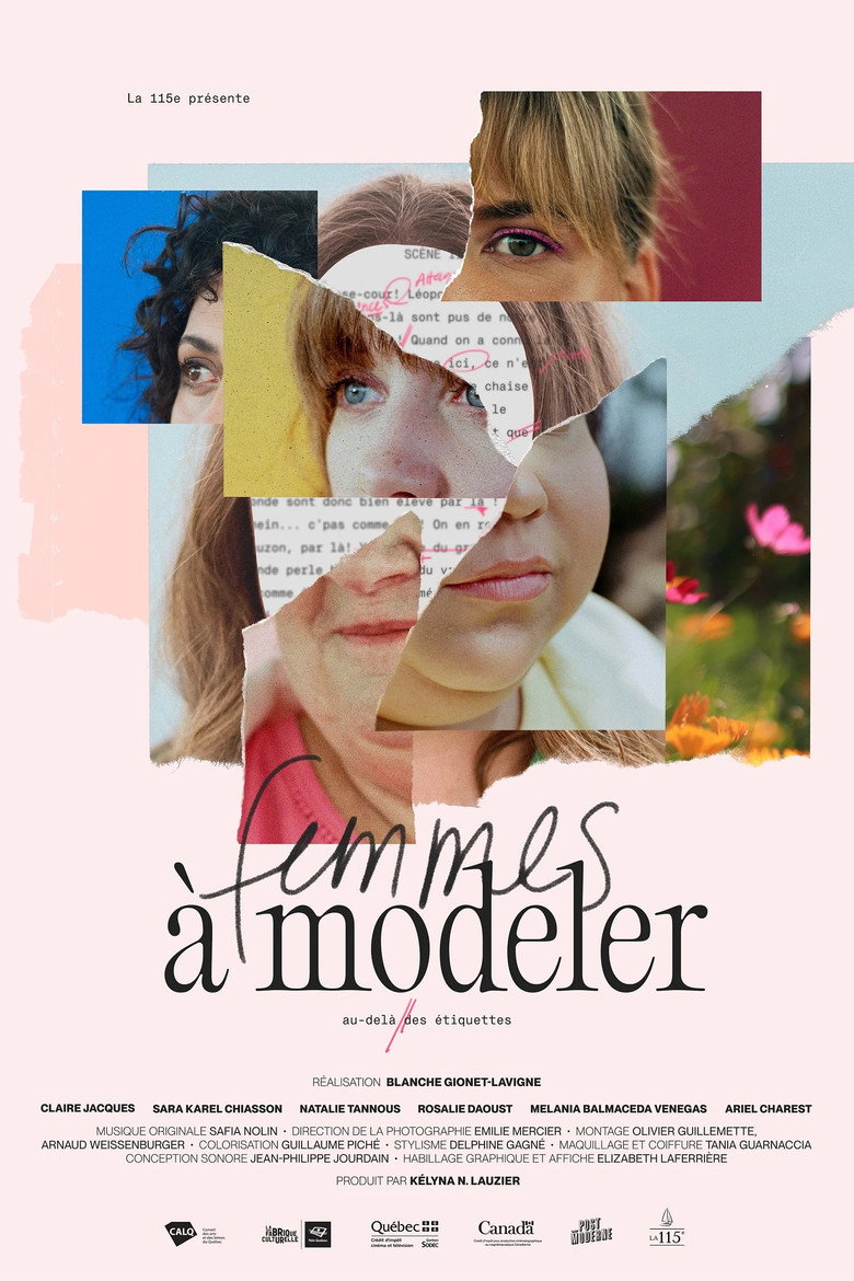 Femmes à modeler poster background