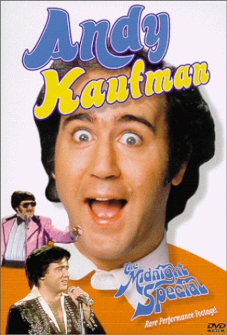 Andy Kaufman: The Midnight Special poster background