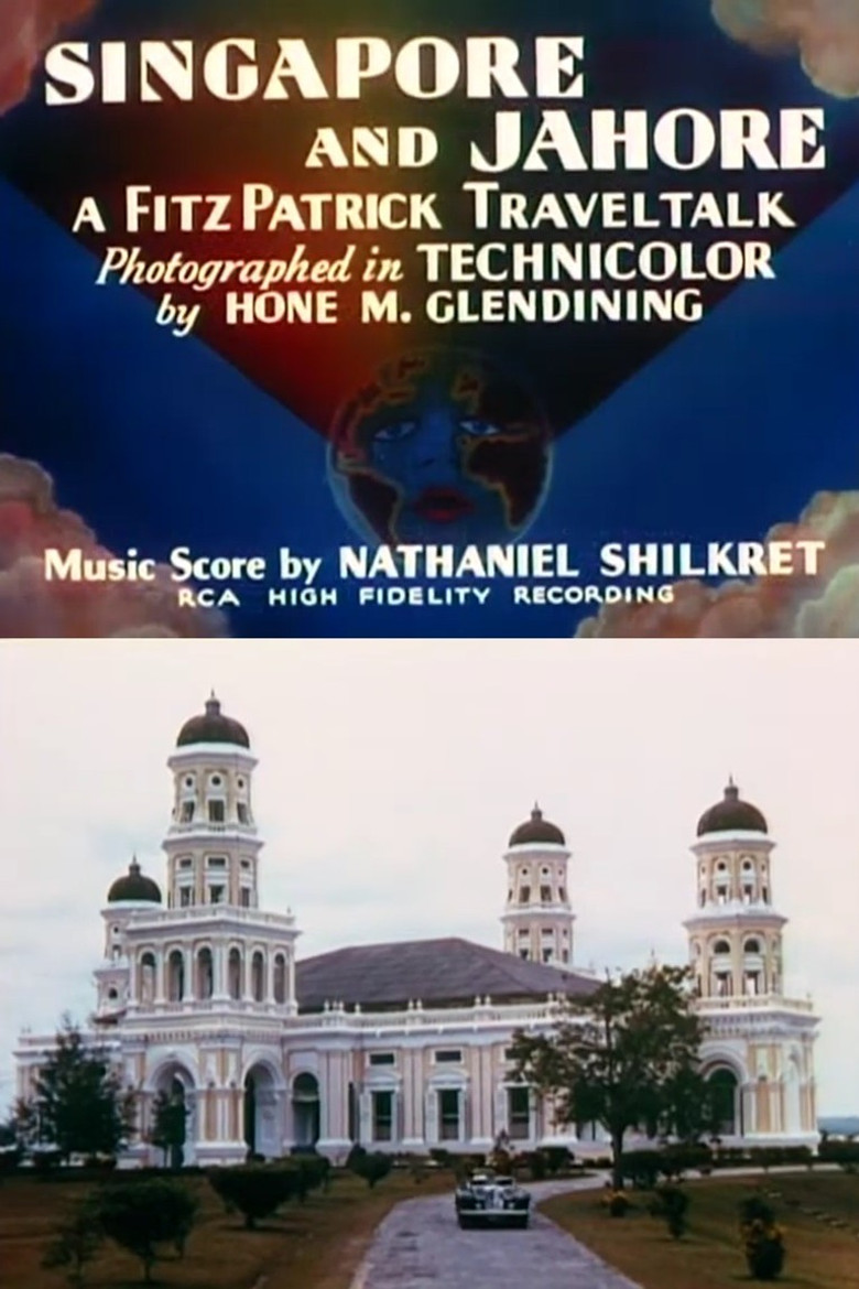 Singapore and Jahore poster background