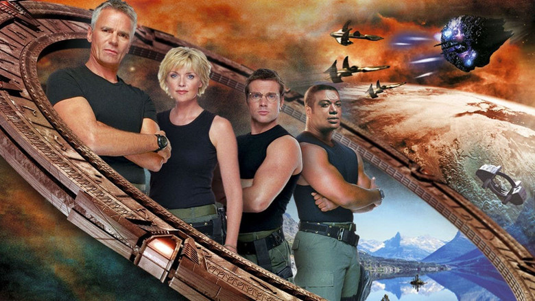 The SG-1 team geared up for an off-world mission