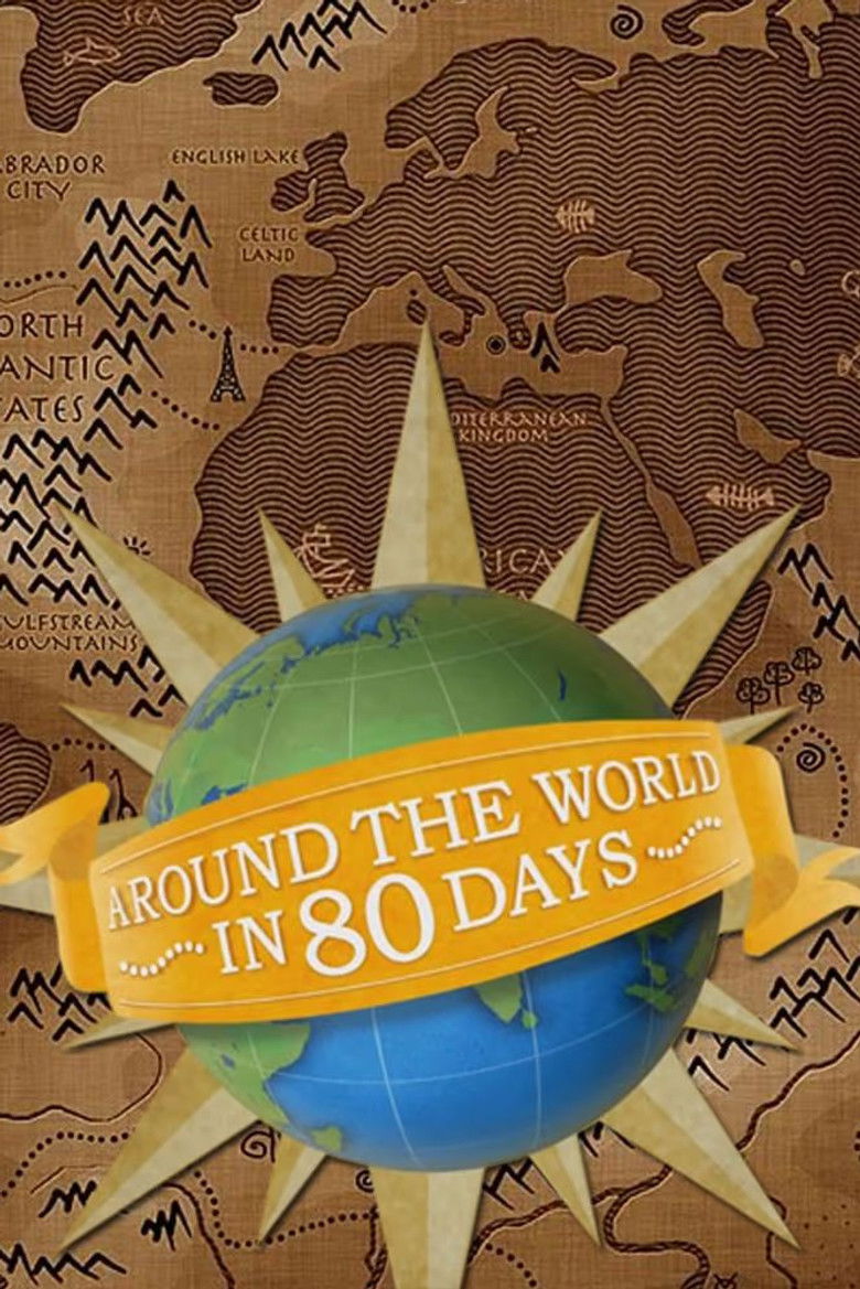 Around the World in 80 Days poster background