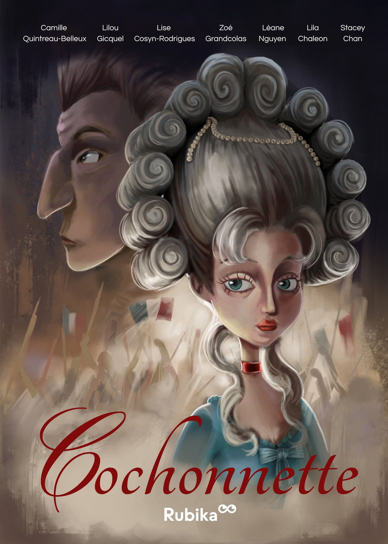 Cochonnette poster background