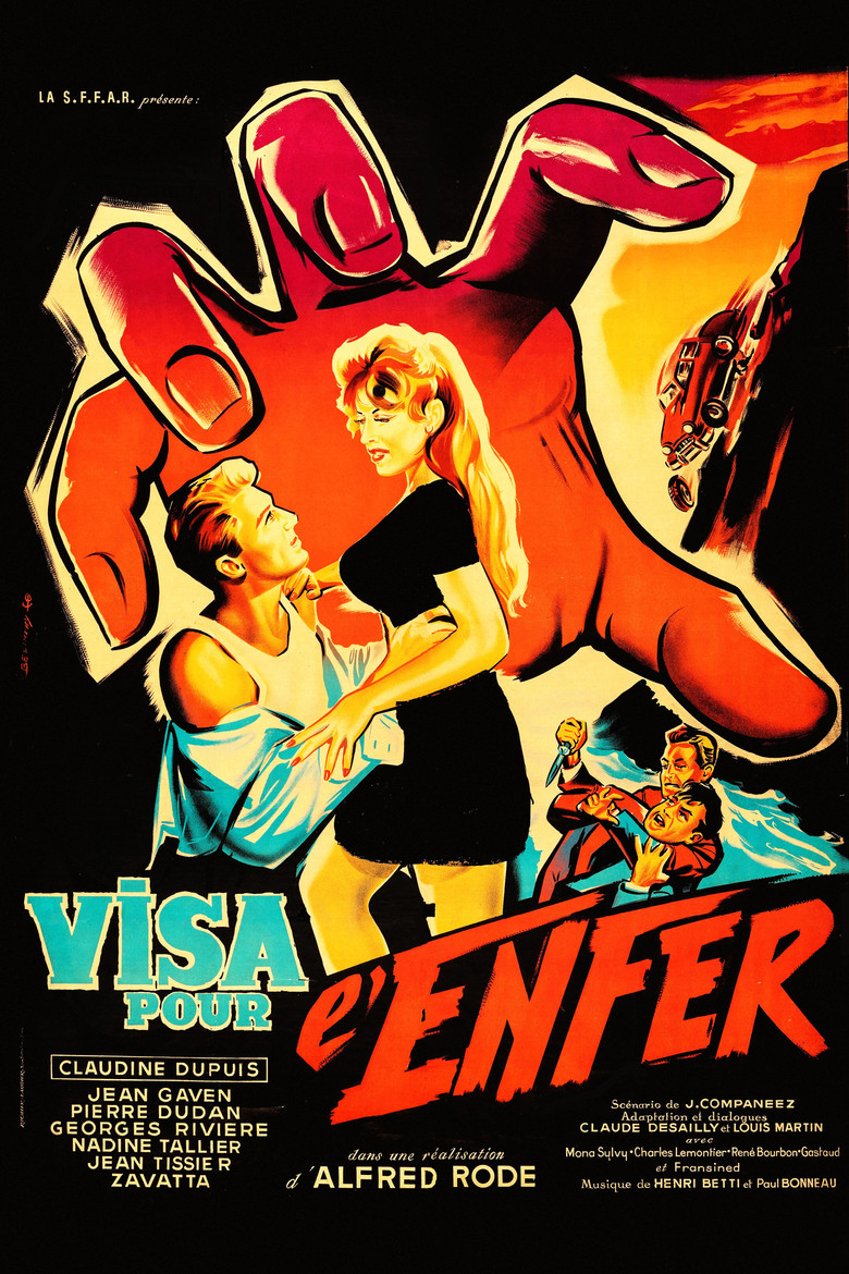 Visa to Hell poster background